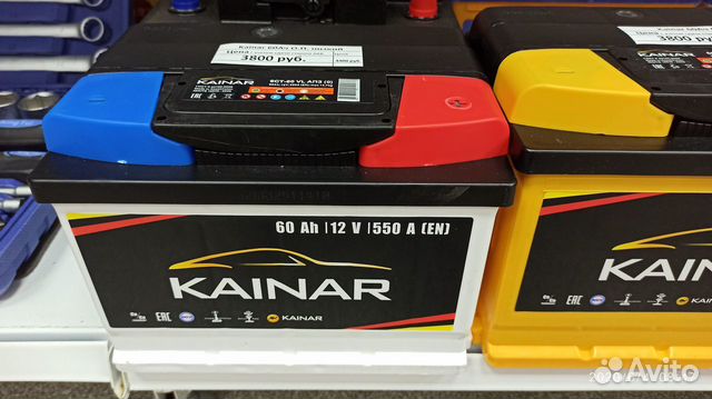 Акб 60Ач Kainar низкий на Ford Focus, Opel