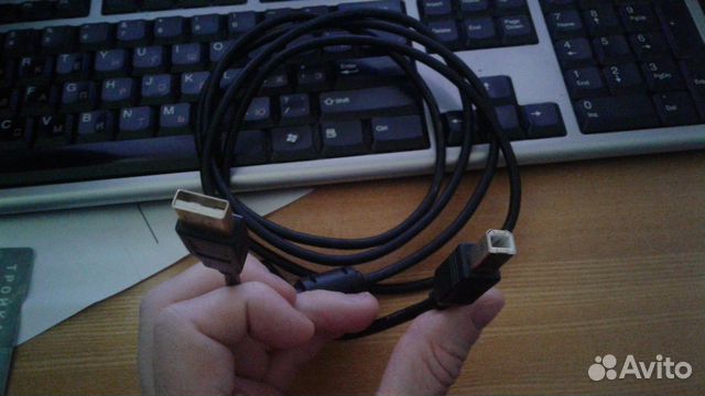 Кабель usb - usb (a) 2 метра для принтера Кабель usb - usb (a) 2 метра для принтера