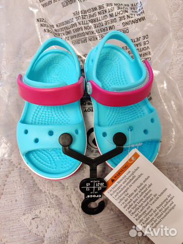 Сабо Crocs новые р-р С5 (21-22 РФ размер) Сабо Crocs новые р-р С5 (21-22 РФ размер)