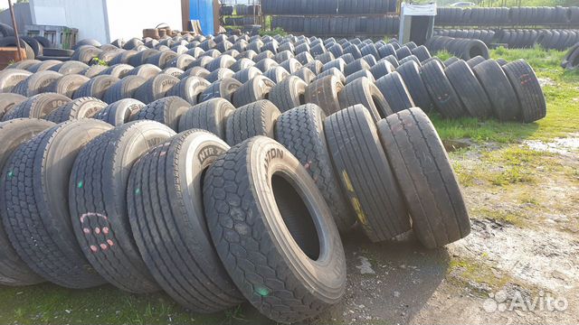 Грузовая шина бу 295 80R22.5 Bridgestone из Европы Грузовая шина бу 295 80R22.5 Bridgestone из Европы
