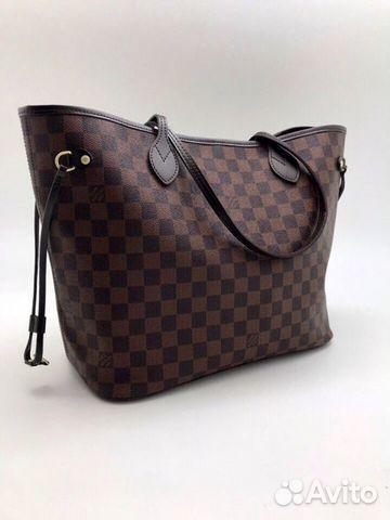 Сумка Луи Виттон шоппер neverfull MM