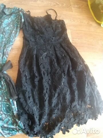 2 летних платья (черное новое)
