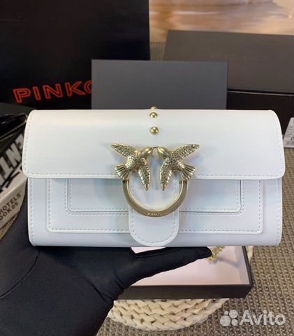 Клатч сумка Pinko на цепочке