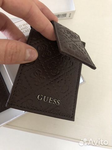 Мужское портмоне Guess + визитница на магните