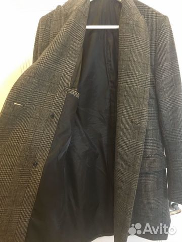Новое шерстяное пальто