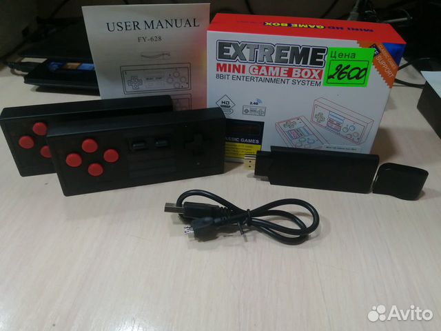 Игровая приставка Dendy 628 игр