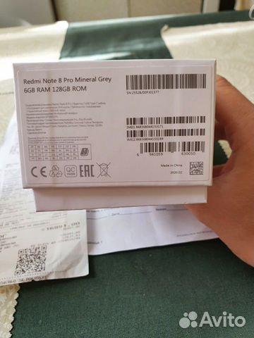 Redmi note 8 pro 128GB Redmi note 8 pro 128GB