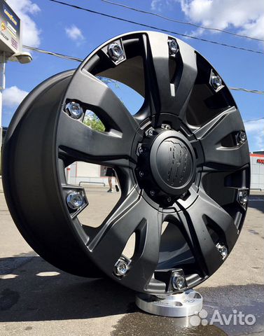 Диски комплект r20 6/139,7 monster black