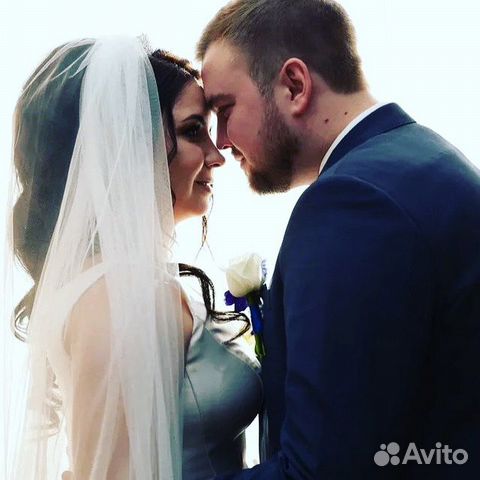 Платье, фата, диадема, серьги и сумка