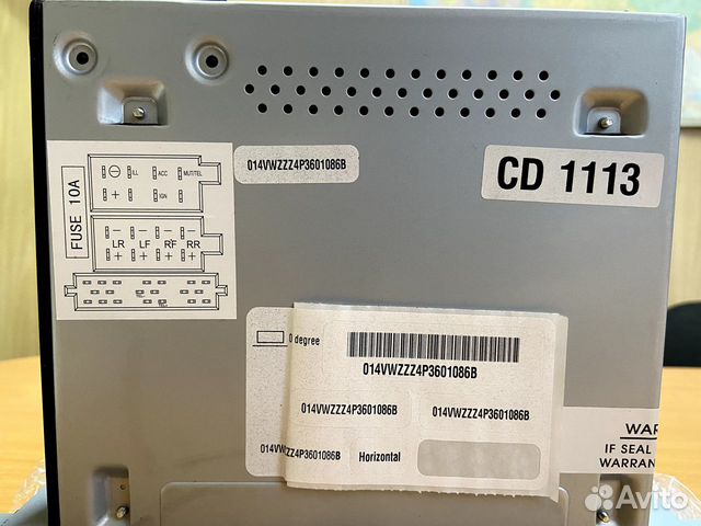 Штатная магнитола VAG RCD220 5KD035181