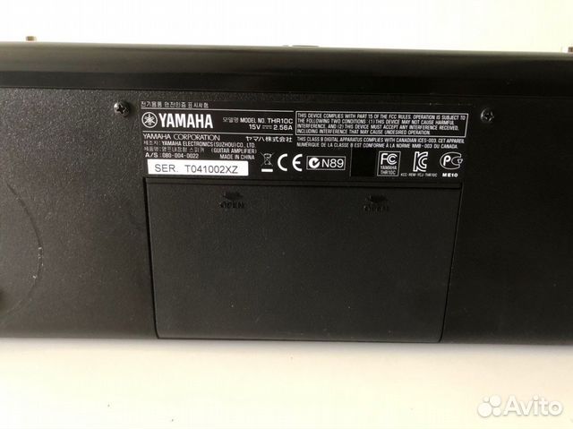 Комбоусилитель Yamaha THR10C Комбоусилитель Yamaha THR10C