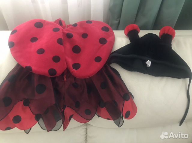 Костюм божьей коровки на 1 годик