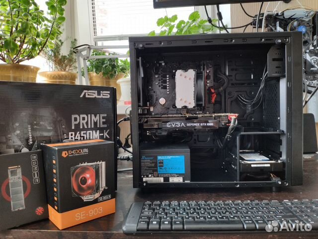 Игровой Ryzen 2600 + GTX 1060 6GB + 16gb + SSDnvme Игровой Ryzen 2600 + GTX 1060 6GB + 16gb + SSDnvme