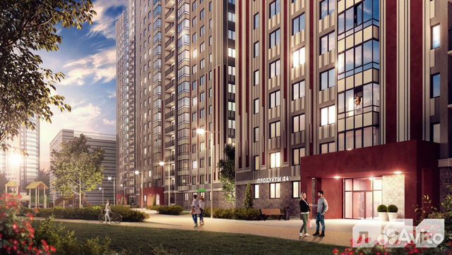 1-к квартира, 36.8 м², 3/26 эт.