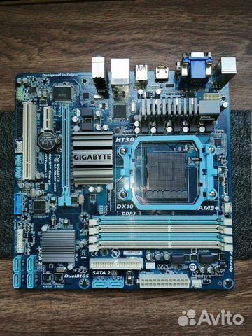 Материнская плата Gigabyte mATX AM3+