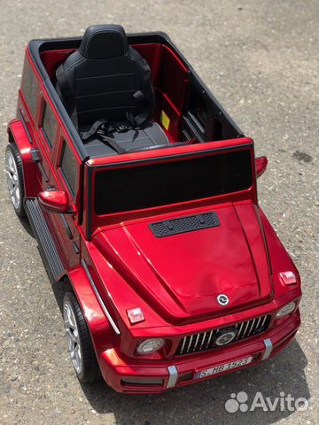 Детский электромобиль Mercedes G63 полный привод