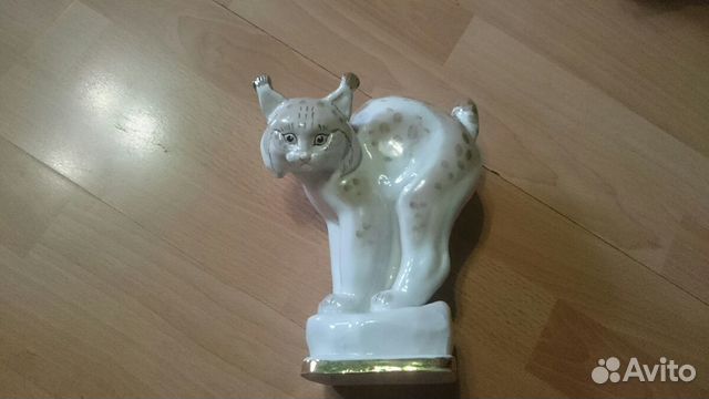 Молодая Рысь Фарфор СССР