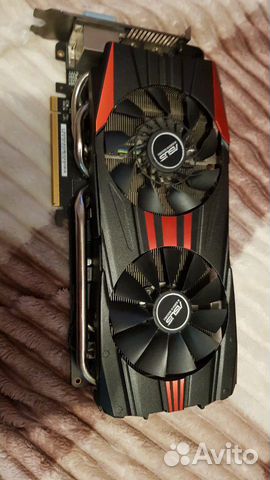 Видеокарта asus r9 280x directcu ii 3gb(hd 7970)