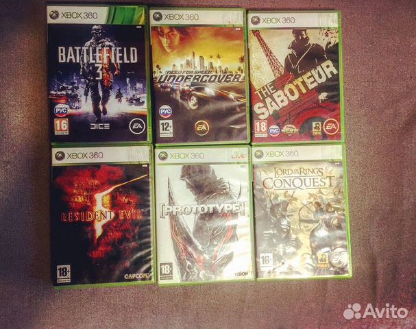 Лицензионные диски Xbox 360 Лицензионные диски Xbox 360