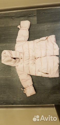 Куртка zara зимняя 2/3 года