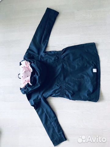 Парка для девочки 122-128 со стразами SOliver Парка для девочки 122-128 со стразами SOliver