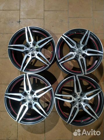 Диски бу литые R17 LU на Nissan Toyota