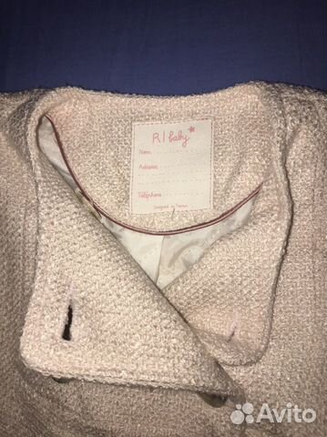 Лёгкое пальто на девочку 92-98р