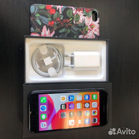 Смартфон Apple iPhone 7 128gb черный б/у оригинал Смартфон Apple iPhone 7 128gb черный б/у оригинал