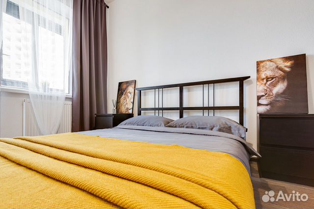 

2-к. квартира, 51 м², 2 кровати