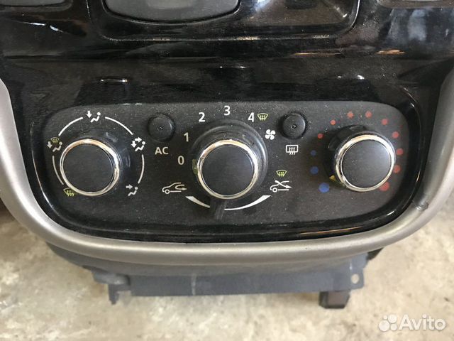 Renault Duster жылытқышының басқару блогын алу