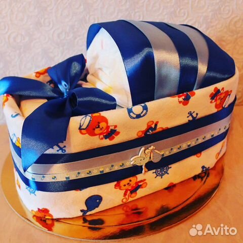 Торт из памперсов