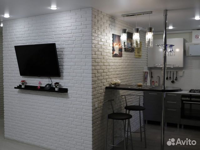 

Квартира-студия, 35 м², 1 кровать