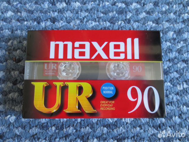 Аудио кассета maxell новая