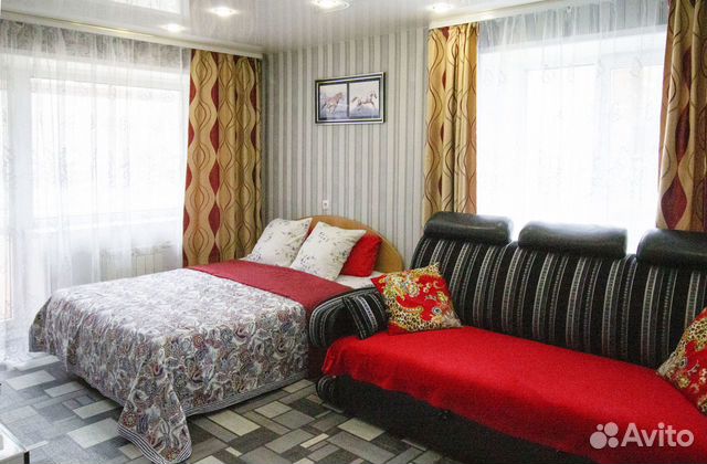 

1-к. квартира, 36 м², 2 кровати