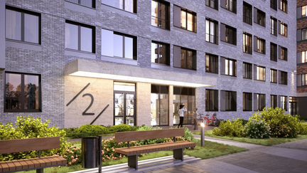 1-к апартаменты, 43.6 м², 2/29 эт.