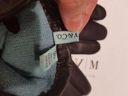 Tiffany мужские кожаные перчатки. Новые. Оригинал