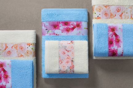 Полотенце Tsvety Цвет: Ваниль (50х90 см)