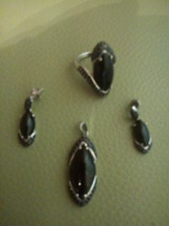 Комплект из серебра