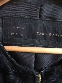 Кожаная куртка Zara