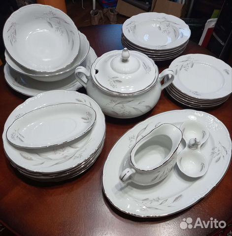 Столовый сервиз на 6 персон, новый, Богемия