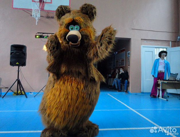 Ростовая кукла медвежонок Лелик, напрокат