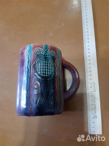 Кружка керамическая 1 литр