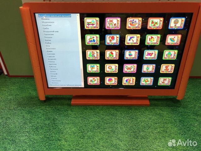 Интерактивный планшет напольныйразмер 55»