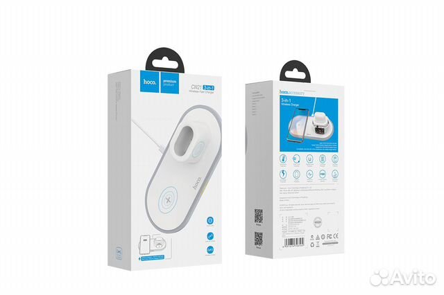Беспроводное зарядное устройство hoco CW21