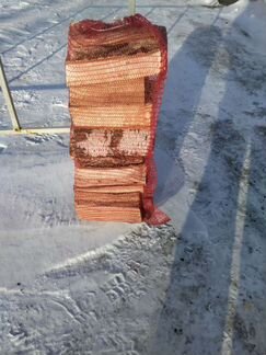 Дрова в мешках березовые