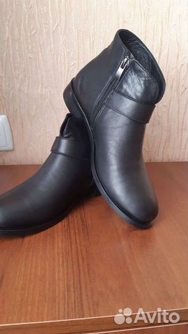 Новые зимние кожаные ботинки на цегейке р 37 (Турц