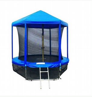 Батут с крышей