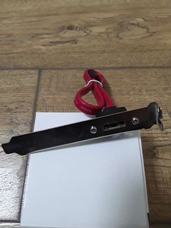 Переходник SATA - esata с заглушкой