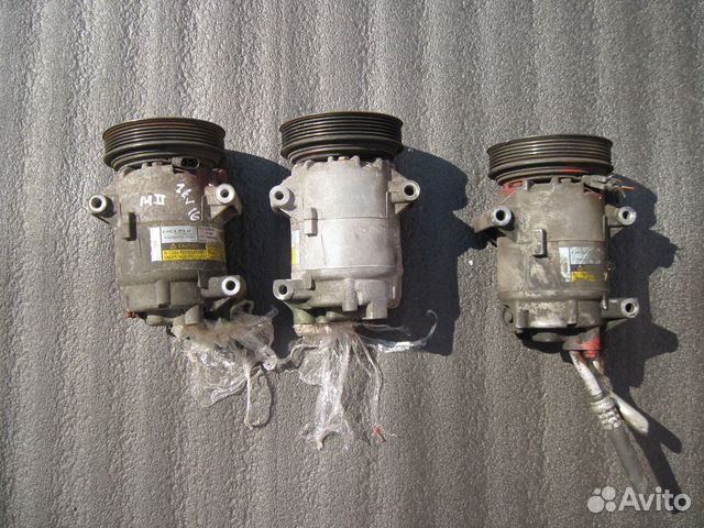 Компрессор кондиционера Рено Меган 2 1.6 бензин