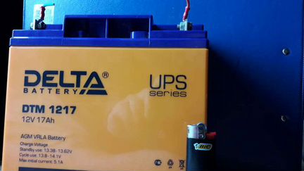 Аккумуляторная батарея для ибп Delta DTM 1217